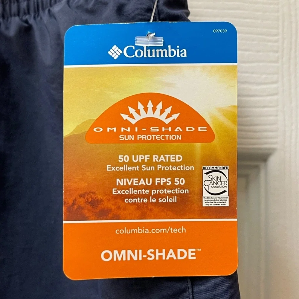 Columbia Men's XL Navy Rapid Creek 7
